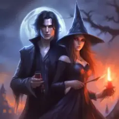 Обложка Альтаир - Любовь вампира и ведьмы