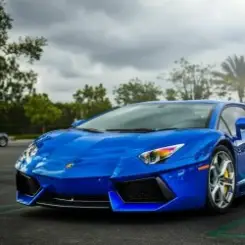 Обложка Rakhim - Синий Lamborghini