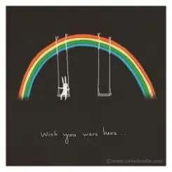 Обложка Rainbow - Wish you were here