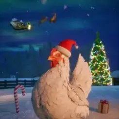 Обложка J.Geco - Christmas Chicken (Merry Chickmas)