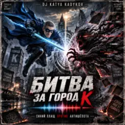 Обложка DJ Katya Kadykov - Битва за город К (Синий Плащ против Антишёпота)
